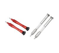 EVIC 2 paia 4 Prongs 5 Prongs 275mm Blades PRECISION Compatibile for Rm Cacciavite, rosso e argento Guarda gli strumenti di riparazione