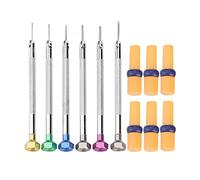 EVIC Cacciaviti 6pcs for 6 taglierine di ricambio Testa a scanalatura/Crosshead Cacciaviti Kit orologio Mobile Telefono for laptop Parte Strumento di riparazione Guarda gli strumenti di riparazione