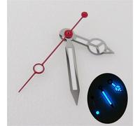 EVIC Silver Guarda le mani Pezzi di ricambio adatti for NH35 NH36 NH35A NH36A 7S35 4R35 7009 Movimento automatico Red Second Blue/Green Lume Guarda gli strumenti di riparazione (Color : Blue lume)