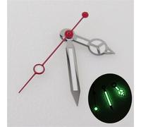 EVIC Silver Guarda le mani Pezzi di ricambio adatti for NH35 NH36 NH35A NH36A 7S35 4R35 7009 Movimento automatico Red Second Blue/Green Lume Guarda gli strumenti di riparazione (Color : Green lume