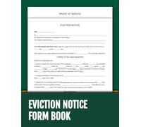 Eviction Notice Form Book: 60 State-Compliant Forms for Landlords and Property Managers.