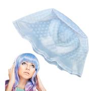 Evidenzia cappelli per capelli, Evidenzia cappelli per capelli tinti | Cappello per capelli professionale in evidenza - Cappelli in silicone, strumento per evidenziare cappelli riutilizzabili per cape