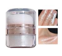 Evidenzia polvere di pattini, fata evidenziazione in polvere di pattini - Polvere di patting di evidenziatore luccicante,Body Glitter Highlight, luccichio illuminante per gli occhi del viso i capelli