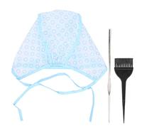 Evidenziare il cappuccio, il cappuccio per la colorazione dei capelli ha un foro chiaramente contrassegnato per tutti i tipi di capelli per la tintura dei capelli nei saloni di parrucchiere