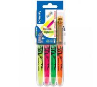 Evidenziatore a penna cancellabile Pilot colori - Set2go 4 pezzi - 009134