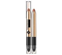 Evidenziatore Bastone per ombretto | 2 in 1 Eye Brightener Stick per il trucco illuminante - Bastone ombretto impermeabile rinfresca facilmente il trucco, ti mantiene bello tutto il tempo, marrone