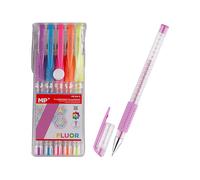 EVIDENZIATORE DAM MPPE1245C97 - set 5 pezzi, colori fluorescenti, grip in gomma, punta 0,9 mm