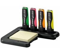 Evidenziatore Ecosostenibile - STABILO GREEN BOSS - 83% Plastica Riciclata - Desk Set da 4 - Colori assortiti