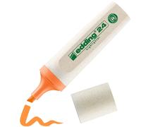 evidenziatore edding 24 EcoLine - arancione - 1 evidenziatore - punta a scalpello 2-