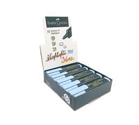 Evidenziatore Textliner 48 - punta di 3 differenti larghezze: 5,0- 3,0-1,0mm - azzurro - Faber Castell