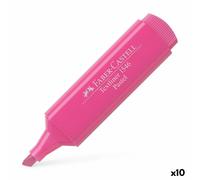 Evidenziatore Faber-Castell Textliner 1546 Torta Rosa [10 Unità]