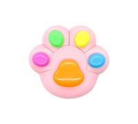 Evidenziatore fluorescente portatile a forma di animale, B | Pennarello fluorescente a forma di animale, evidenziatore 5 colori in 1, strumento da disegno multiuso