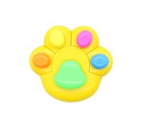 Evidenziatore fluorescente portatile a forma di animale, giallo | Pennarello fluorescente a forma di animale, evidenziatore 5 colori in 1, strumento da disegno multiuso