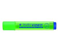Evidenziatore Tratto Video - punta a scalpello - tratto da 1,0mm-5,0mm - verde - Tratto