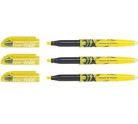Evidenziatore FriXion Light, tratto 3,8 mm, punta a scalpello, con clip, giallo