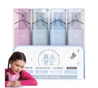 Evidenziatore Glitter - Penne Di Nota Scintillanti 4pcs - Penne A Colori Liscio A Prova Di Elegante Glitter, Pennee Flash Per Appunti Che Prendono Il Diario