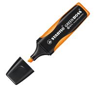 STABILO - Evidenziatore Ecosostenibile - GREEN BOSS | Confezione da 10, Arancio