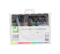 Evidenziatore Q-Connect 2-5 mm astuccio da 6 colori - KF16042