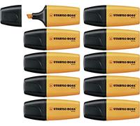 Evidenziatore - STABILO BOSS MINI - Confezione da 10 - Arancio - NUOVO