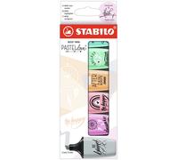 Evidenziatore - STABILO BOSS MINI Pastellove 2.0 - Astuccio da 6 - Colori assort