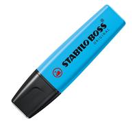 Evidenziatore STABILO BOSS ORIGINAL Blu punta a scalpello 2 mm