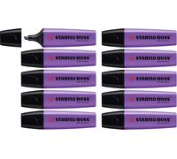 STABILO BOSS ORIGINAL - Evidenziatore - Confezione da 10 - Lavanda