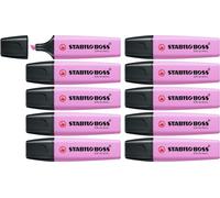 Evidenziatore - STABILO BOSS ORIGINAL Pastel - Confezione da 10 - Fucsia Freddo