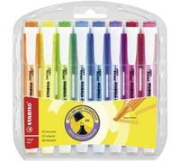 STABILO swing cool Pastel evidenziatore 8 pz Punta smussata Blu, Verde, Arancione, Rosa, Rosso, Viola, Giallo