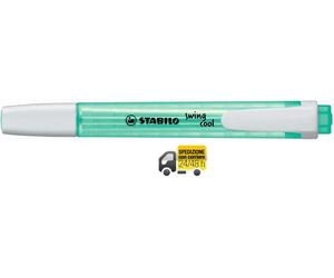 EVIDENZIATORE STABILO SWING COOL fluorescente 275/51 turchese confezione da 10pz