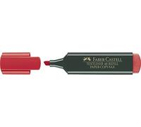 EVIDENZIATORE TEXTLINER ROSSO FABER-CASTELL 1 unità (Confezione da 10) rosso