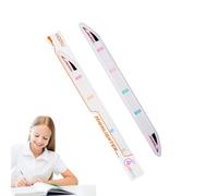 Evidenziatori | 4 pennarelli colorati a forma di treno - Penne per il ritorno a scuola, set di evidenziatori colorati multifunzionali per evidenziare, prendere appunti
