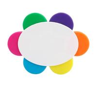 Evidenziatori artistici adatti ai bambini, design floreale unico, a lunga durata, per progetti di compiti a casa, inchiostri, carino pennarello a forma di fiore