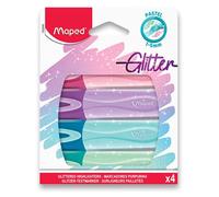 Evidenziatori Glitterati Pastello Maped