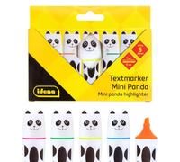 Evidenziatori Idena Mini Panda, 5 pezzi