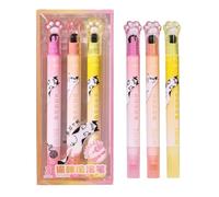 Evidenziatori Multicolori, Punta Doppia, 13,5x1,5x1,5 Cm, Evidenziatori A Doppia Punta, Set Pennarelli Colorati, Colori Brillanti, Per Studenti, Appunti, Compiti, Evidenziazioni E Organizzazione