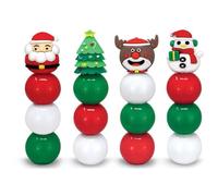 Evidenziatori Natalizi Lebez 3 in 1 giallo rosso verde 1 pezzo random