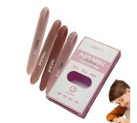 Evidenziatori - Set di 4 pennarelli a doppia faccia, punte di scrittura lisce, design estetico, inchiostro a lunga durata, doppia estremità per la registrazione delle note di pianificazione