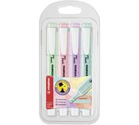 Evidenziatori Stabilo Swing® Cool Pastel Conf. 4 pezzi - 275/4-08
