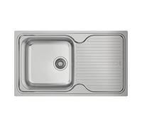 Lavello Teka Classic 1C 1E Acciaio Inox 1 Vasca Rettangolare 50cm Sottopiano Lavello Teka Classic 1C 1E Acciaio Inox 1 Vasca Rettangolare 50cm Sottopiano
