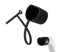 EVify Tappo di protezione per il cavo di ricarica tipo 2 lato stazione, protezione dalla polvere e dai danni, universale, tappo di protezione EV, spina tipo 2, connettore tipo 2