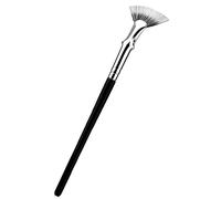 EviKoo Pennello a ventaglio per mascara, pennello pieghevole per ciglia con setole morbide, pennello a ventaglio per viso, pennello per ciglia per principianti truccatori, separa e allunga ogni ciglia