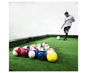 EviKoo Snook Pallone da Calcio Gonfiabile 16 Pezzi Snooker Palla da Biliardo Biliardo Calcio per Snookball Gioco Palloni Allenamento Set Adulti Bambini Snooker All'aperto, Regalo,22cm/8.7inch