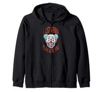 Evil Clown Horror Scary Killer Clowns stregato, regalo di Halloween Felpa con Cappuccio