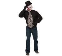 Evil Clown Jumbo Cravatta Donna Uomo Accessorio di Halloween Scheletro Sostegno