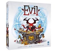 Evil Corp - La Scatola de Gioco - Gioco da tavolo per scontri - Bag Building - a partire dai 12 anni - da 2 a 4 giocatori, intelligente e veloce, gioco di strategia, versione francese