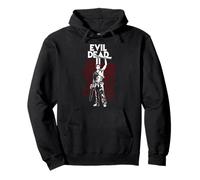 Evil Dead 2 Ash with The Book of The Dead Horror Movie Felpa con Cappuccio