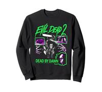 Evil Dead 2 Dead By Dawn Neon Collage Horror Movie Felpa