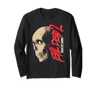 Evil Dead 2 Dead By Dawn Skull Design Horror Movie Maglia a Manica