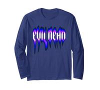 Evil Dead Burn, Film Horror Gotico, Effetto Bagliore, Halloween Maglia a Manica