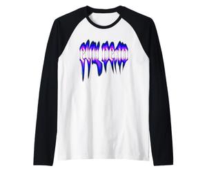 Evil Dead Burn, Film Horror Gotico, Effetto Bagliore, Halloween Maglia con Maniche Raglan